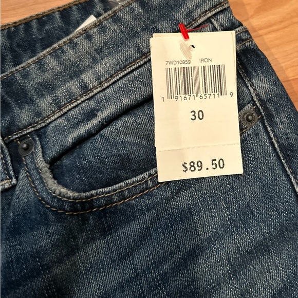 NWT Lucky Brand Sienna Slim Boyfriend Raw Hem Tag Size 10/30 Measures 34/26 - Picture 2 of 16